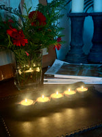 Cargar imagen en el visor de la galería, Porta Velas Piel Marrón
