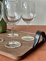 Cargar imagen en el visor de la galería, Bandeja Grande Madera y Piel Negra
