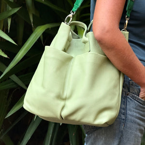 Bolso Copenhague Piel Verde