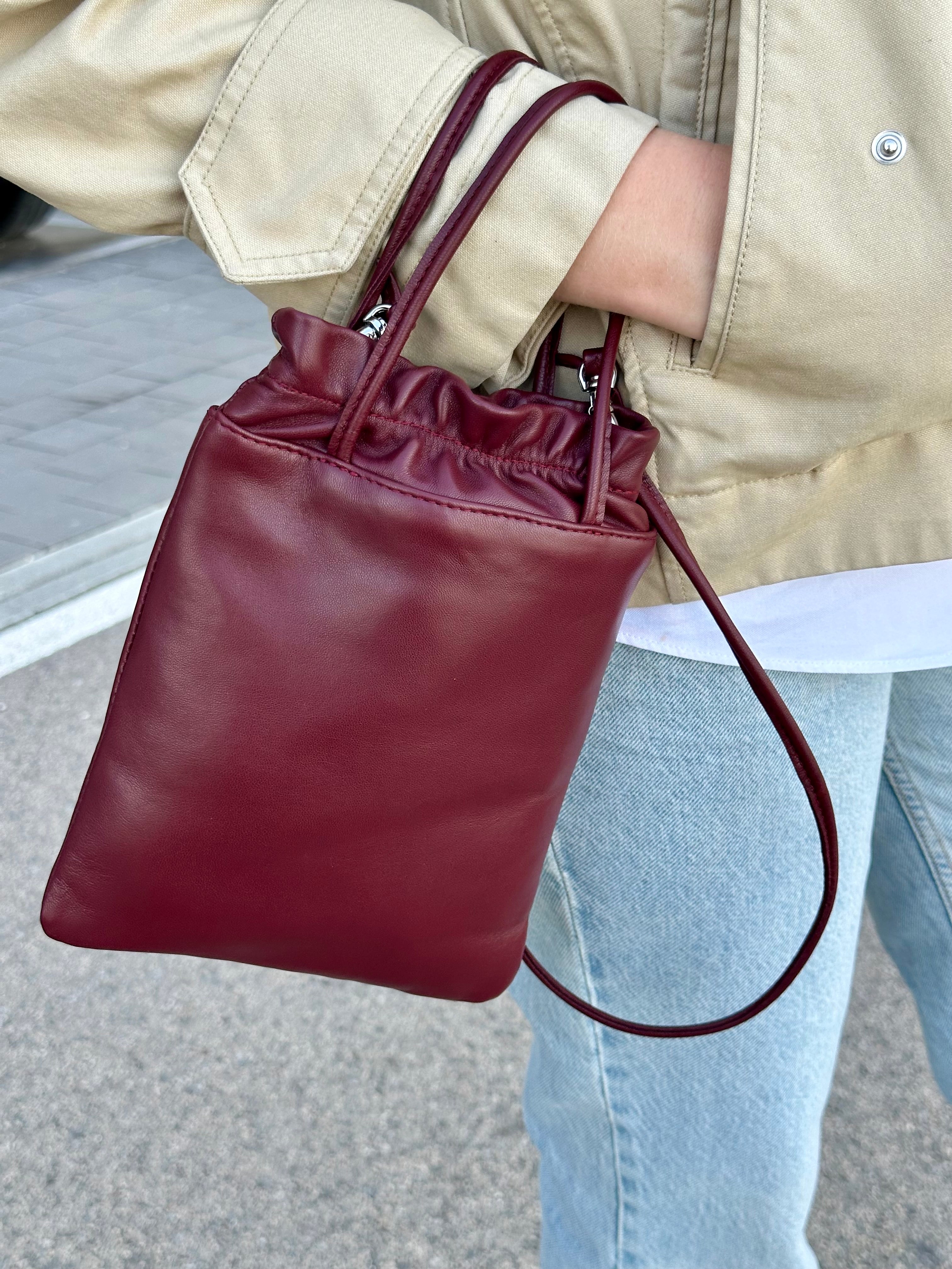 Piccolino Piel Burdeos