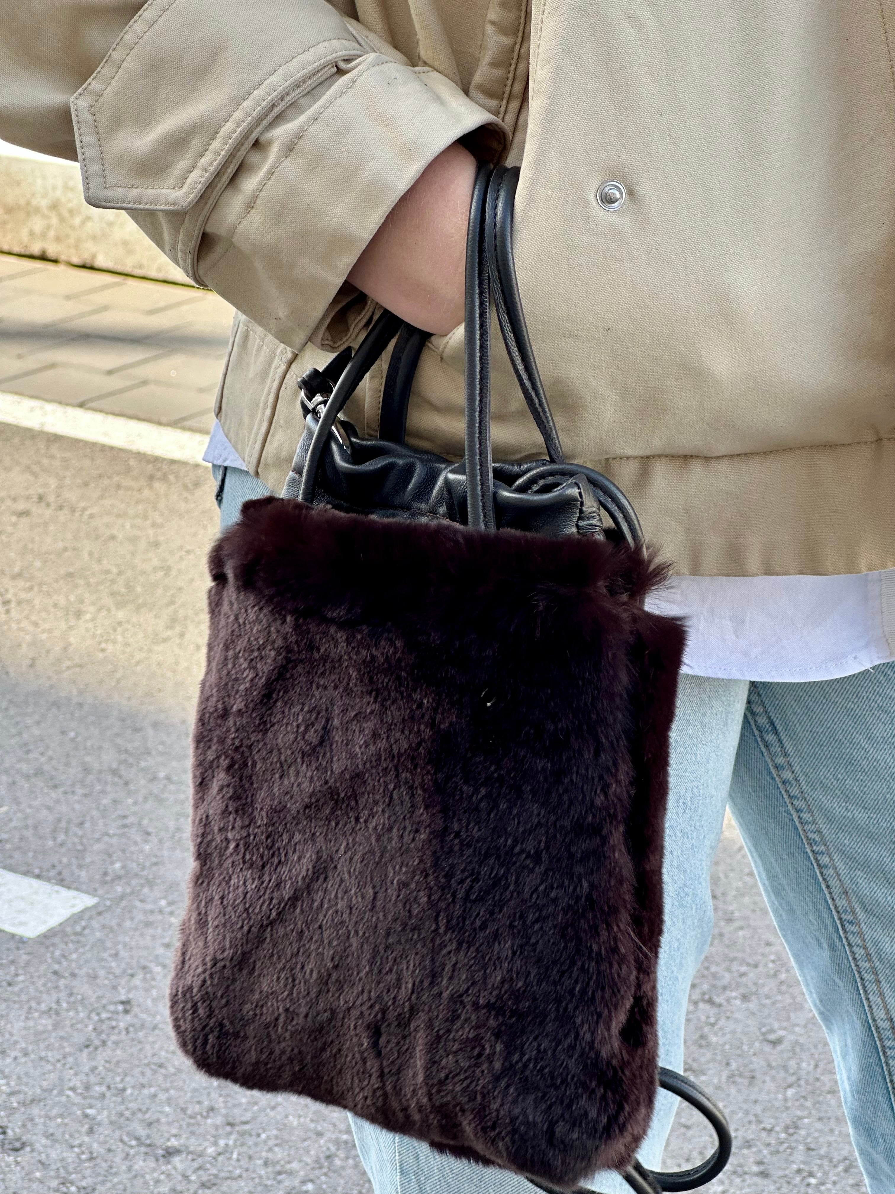 Piccolino Piel de Conejo Marrón