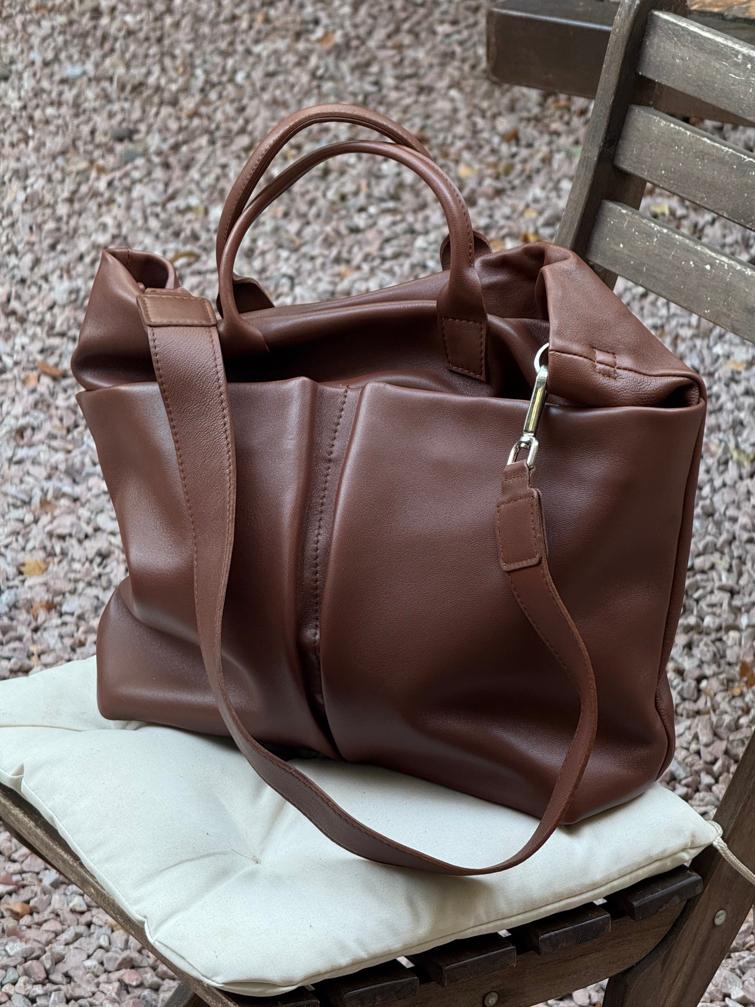 Bolso Copenhague Piel Marrón