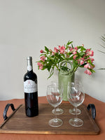 Cargar imagen en el visor de la galería, Bandeja Grande Madera y Piel Negra
