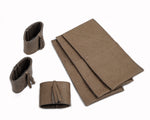Cargar imagen en el visor de la galería, Funda para cubiertos piel visón ( Pack de 4)
