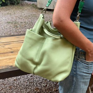 Bolso Copenhague Piel Verde