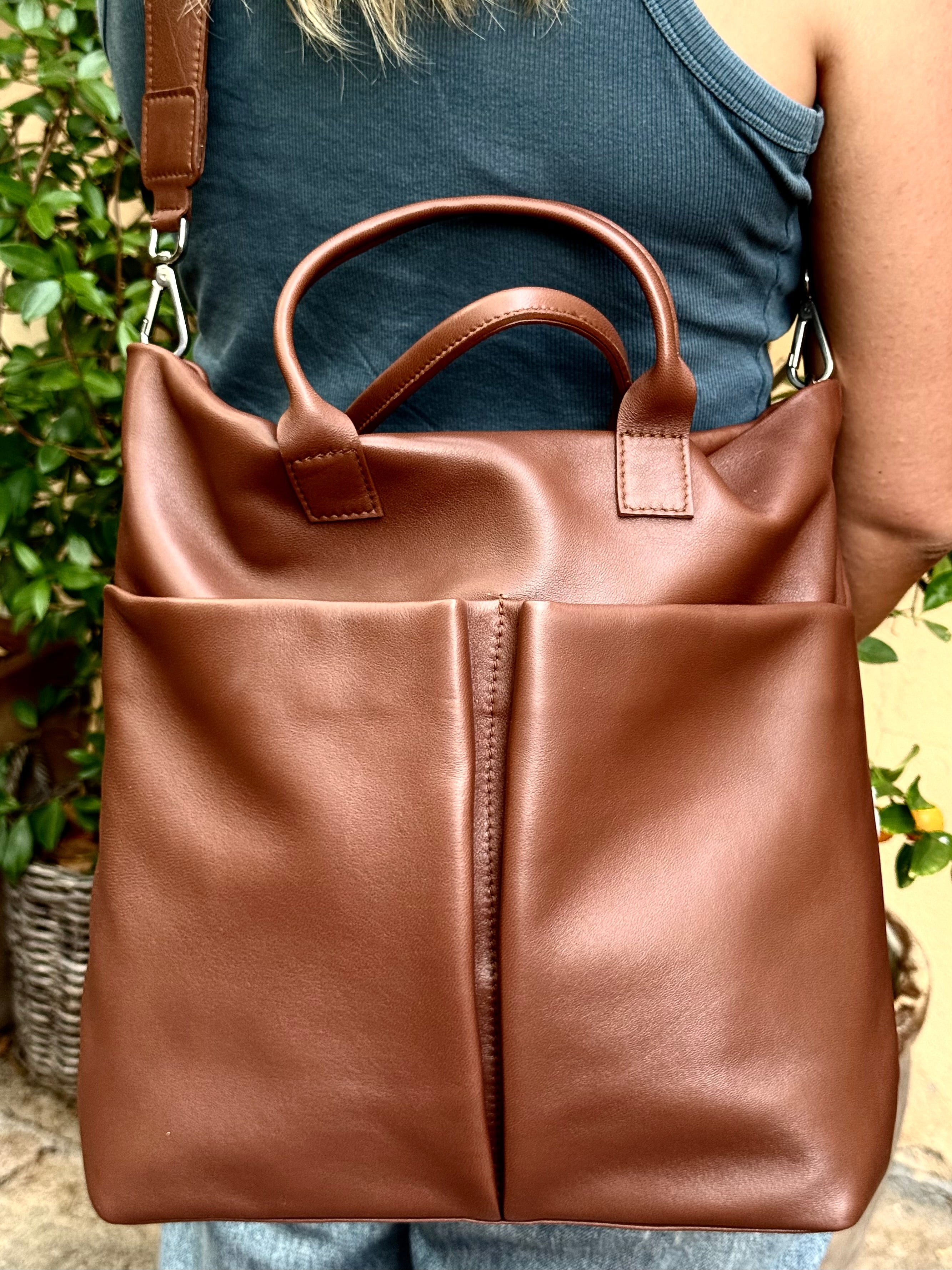 Bolso Copenhague Piel Marrón