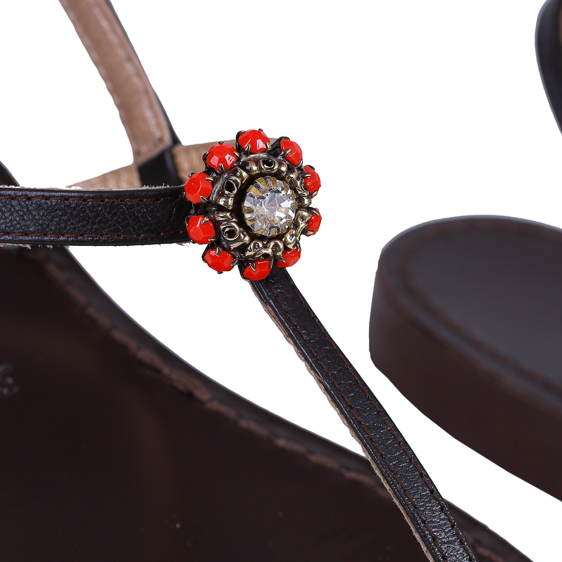 Sandalia Flor Coral