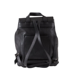 Mochila Piel Negra